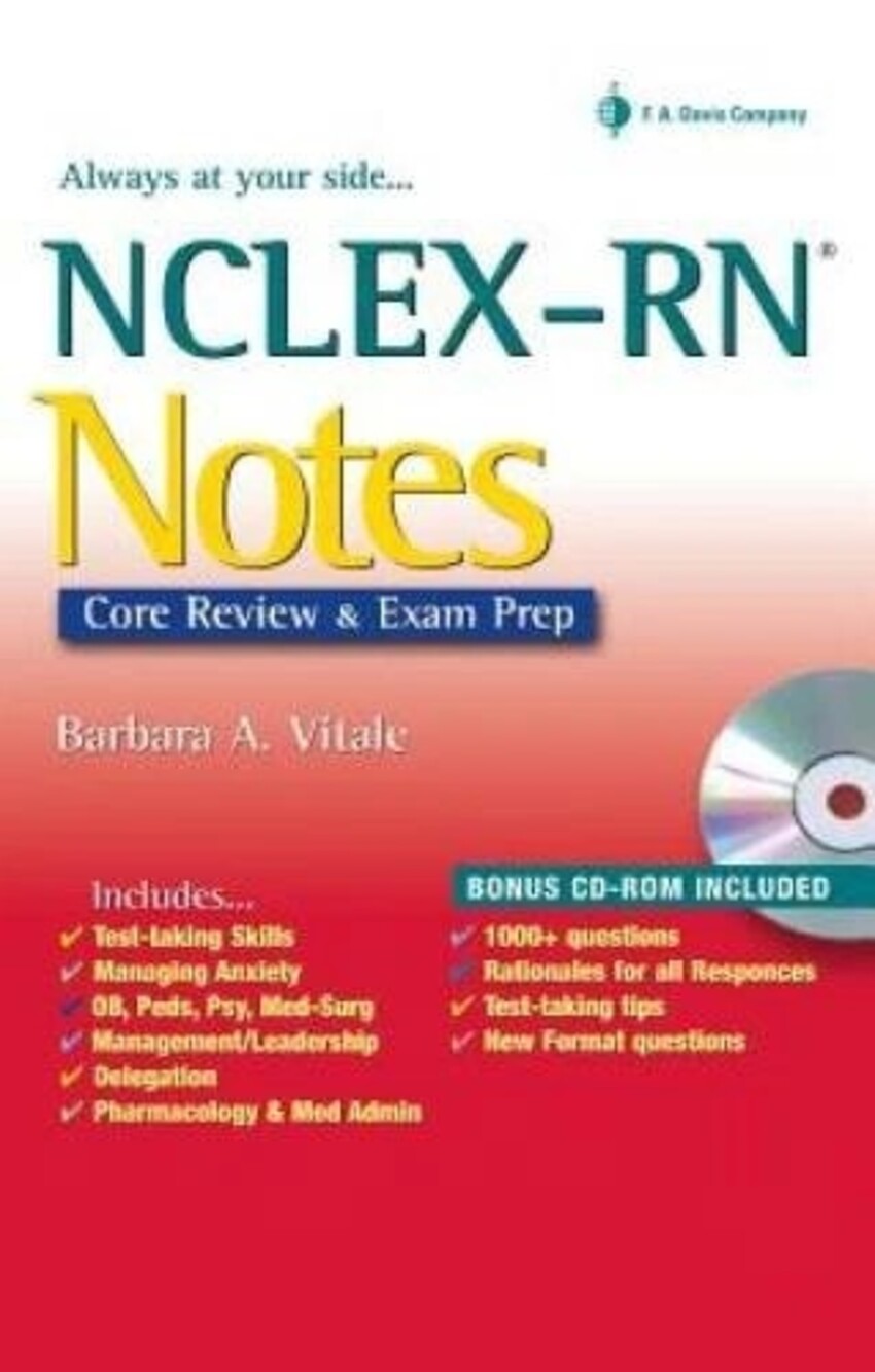 NCLEX-RN® Notes (Davis's Notes) - Spiral-bound - GOOD